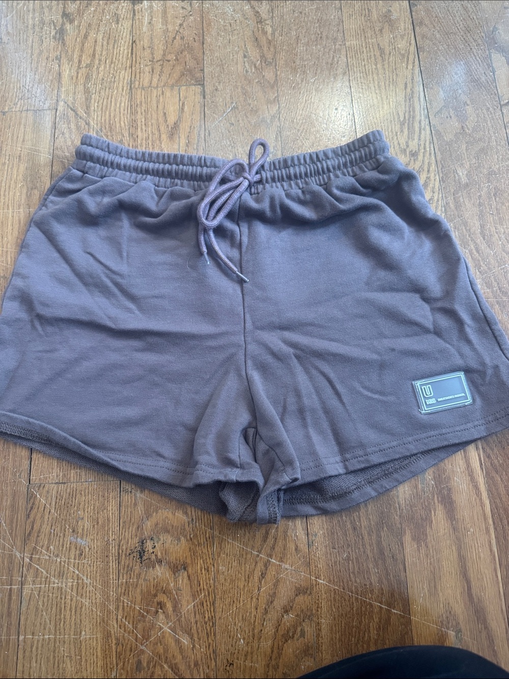 H&M Mauve Drawstring Athletic Shorts